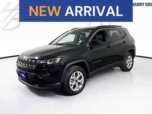 Black 2025 Jeep Compass Latitude