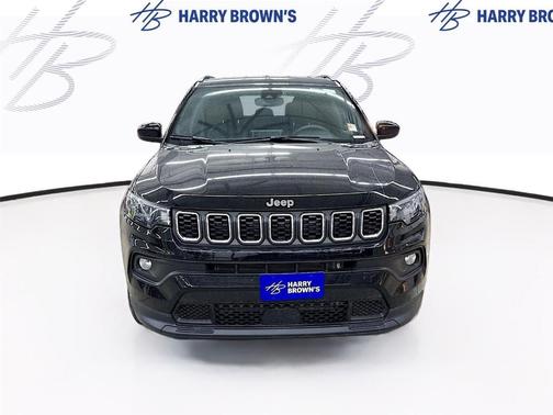 Black 2025 Jeep Compass Latitude