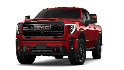 Volcanic Red 2026 GMC Sierra 3500 AT4