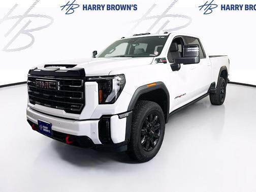 Summit White 2025 GMC Sierra 3500 AT4