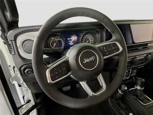 White 2025 Jeep Wrangler Sahara