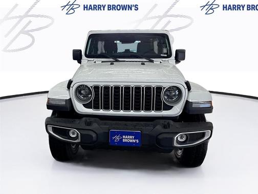 White 2025 Jeep Wrangler Sahara