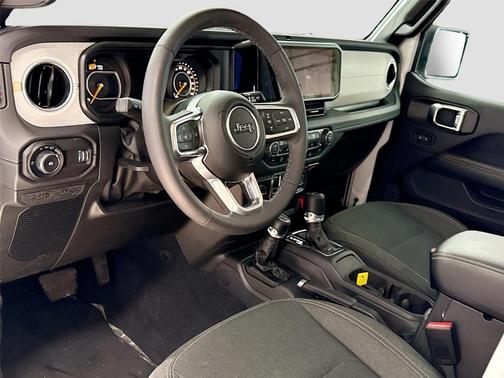 White 2025 Jeep Wrangler Sahara