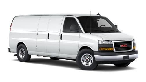 Summit White 2026 GMC Savana 3500 Work Van