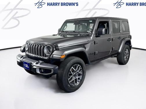 Granite Crystal Clearcoat Metallic 2025 Jeep Wrangler Sahara