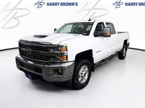 Summit White 2017 Chevrolet Silverado 2500 LT