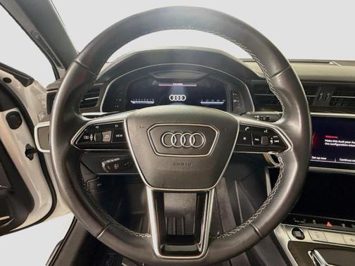 Glacier White Metallic 2023 Audi A6 55 Premium Plus