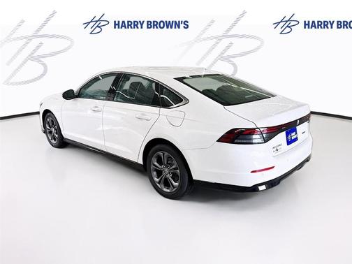 Platinum White Pearl 2025 Honda Accord Hybrid EX-L