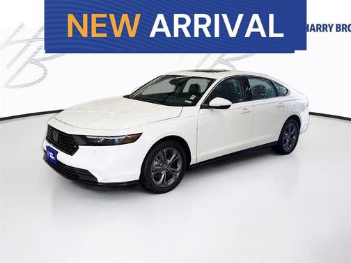 Platinum White Pearl 2025 Honda Accord Hybrid EX-L