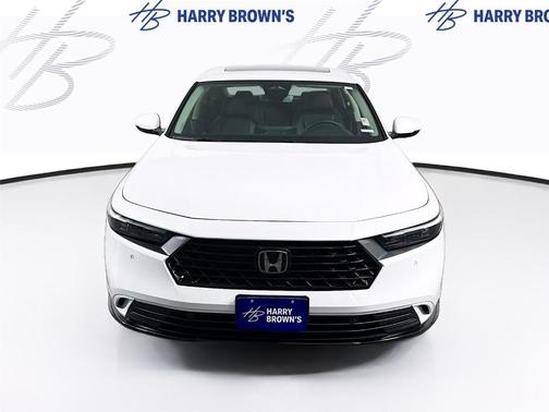 Platinum White Pearl 2025 Honda Accord Hybrid EX-L