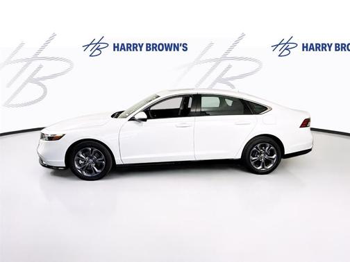 Platinum White Pearl 2025 Honda Accord Hybrid EX-L
