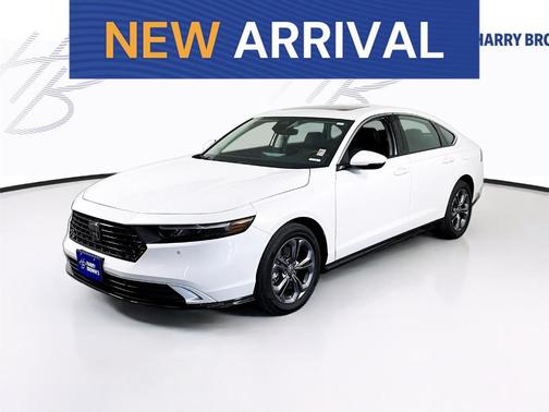 Platinum White Pearl 2025 Honda Accord Hybrid EX-L