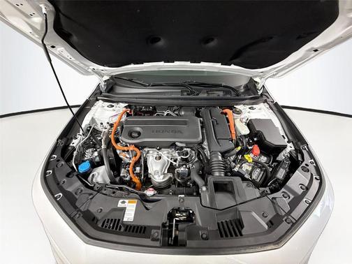Platinum White Pearl 2025 Honda Accord Hybrid EX-L