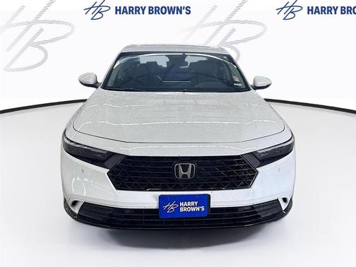Platinum White Pearl 2025 Honda Accord Hybrid EX-L