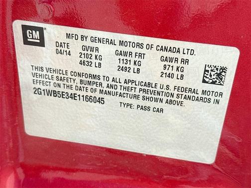 2014 Chevrolet Impala Limited LT