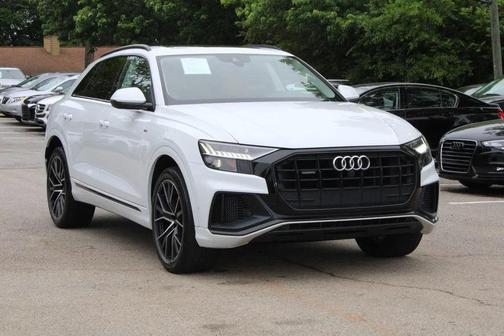 Glacier White Metallic 2019 Audi Q8 3.0T Premium Plus