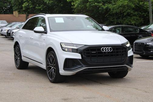 Glacier White Metallic 2019 Audi Q8 3.0T Premium Plus