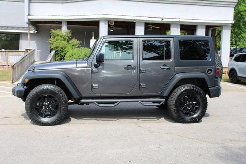 Granite Crystal Metallic Clearcoat 2017 Jeep Wrangler Unlimited Willy Wheeler 4x4