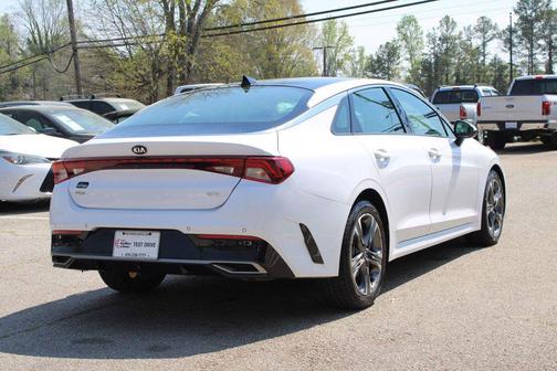 Glacial White Pearl 2021 Kia K5 EX