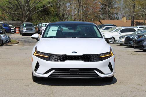 Glacial White Pearl 2021 Kia K5 EX