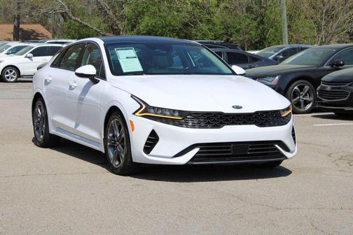 Glacial White Pearl 2021 Kia K5 EX