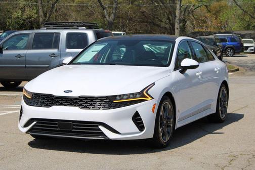 Glacial White Pearl 2021 Kia K5 EX