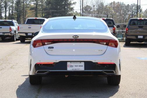 Glacial White Pearl 2021 Kia K5 EX