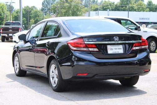 Crystal Black Pearl 2015 Honda Civic LX