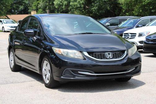 Crystal Black Pearl 2015 Honda Civic LX