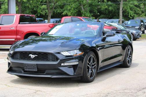 Shadow Black 2020 Ford Mustang EcoBoost Premium