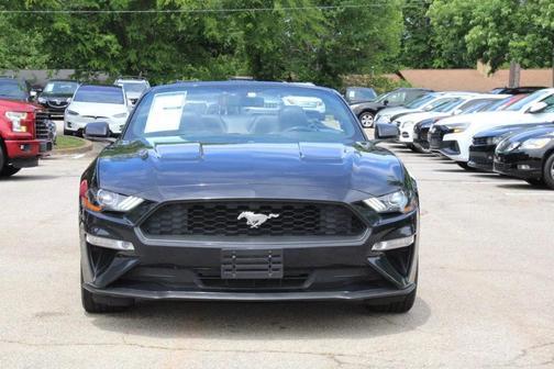 Shadow Black 2020 Ford Mustang EcoBoost Premium