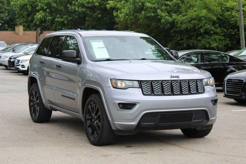 Billet Silver Metallic Clearcoat 2017 Jeep Grand Cherokee Altitude