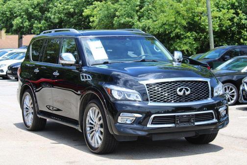 Black Obsidian 2017 INFINITI QX80 Base