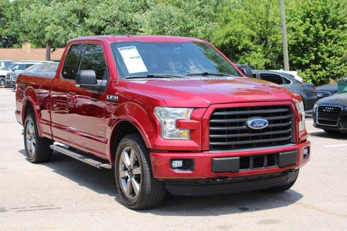 Ruby Red Metallic Tinted Clearcoat 2016 Ford F-150 XLT