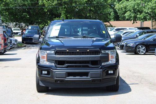 Shadow Black 2018 Ford F-150 XLT