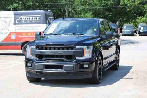Shadow Black 2018 Ford F-150 XLT