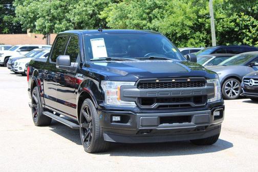 Shadow Black 2018 Ford F-150 XLT