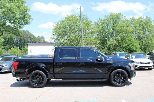 Shadow Black 2018 Ford F-150 XLT