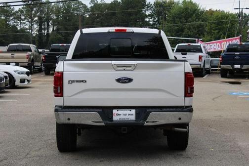 White Platinum Metallic Tri-Coat 2017 Ford F-150 Lariat