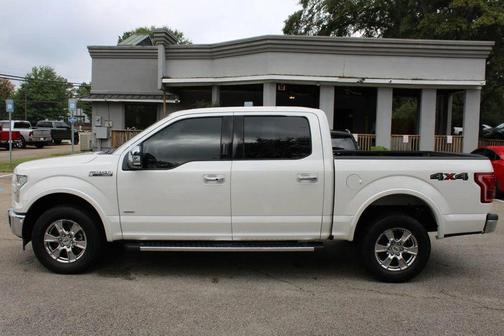 White Platinum Metallic Tri-Coat 2017 Ford F-150 Lariat