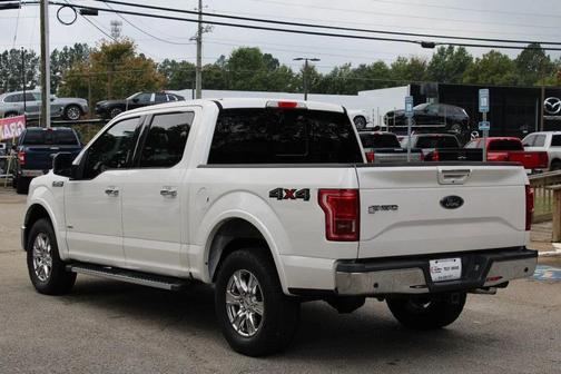 White Platinum Metallic Tri-Coat 2017 Ford F-150 Lariat