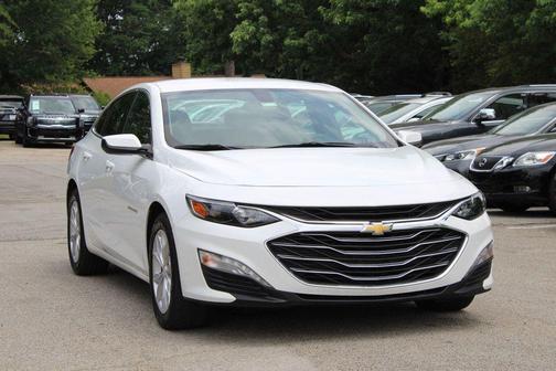 Summit White 2021 Chevrolet Malibu FWD LT