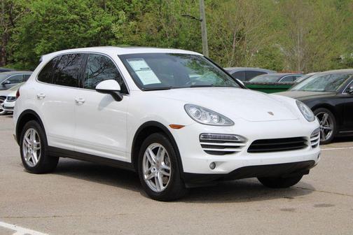 White 2014 Porsche Cayenne Platinum Edition