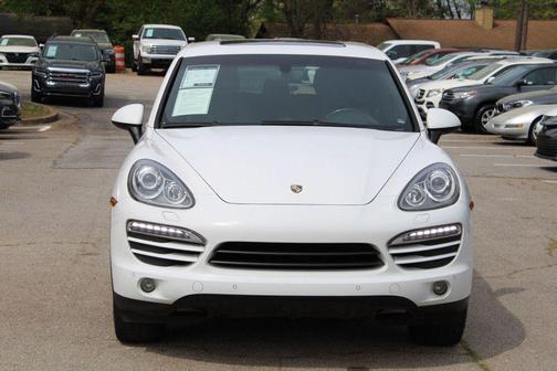 White 2014 Porsche Cayenne Platinum Edition