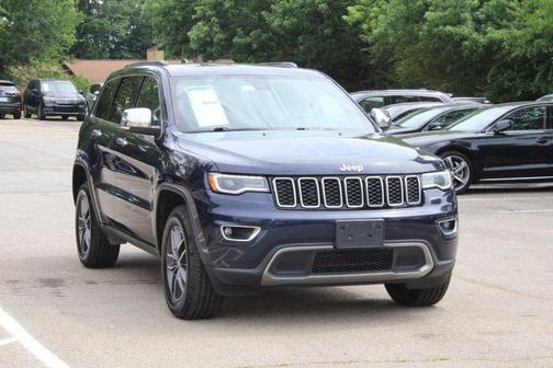 True Blue Pearlcoat 2017 Jeep Grand Cherokee Limited