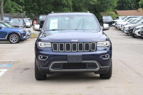 True Blue Pearlcoat 2017 Jeep Grand Cherokee Limited