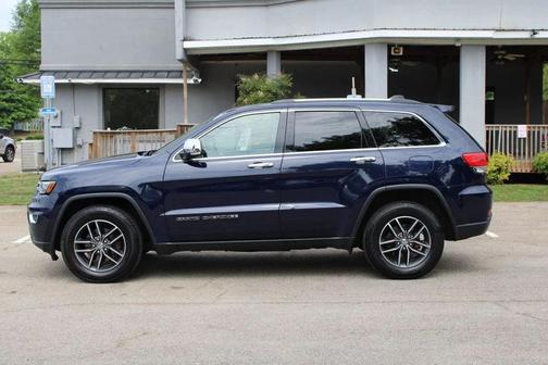 True Blue Pearlcoat 2017 Jeep Grand Cherokee Limited