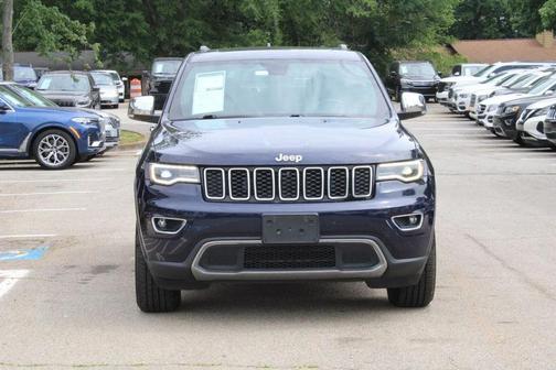 True Blue Pearlcoat 2017 Jeep Grand Cherokee Limited