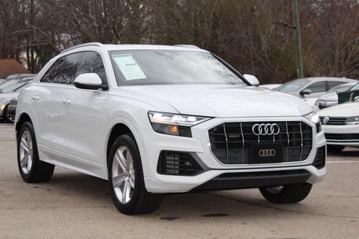 Glacier White Metallic 2019 Audi Q8 3.0T Premium