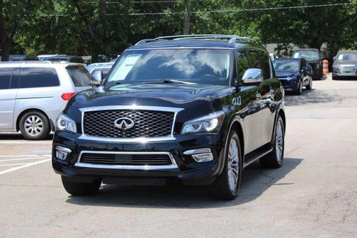 Black Obsidian 2017 INFINITI QX80 Base